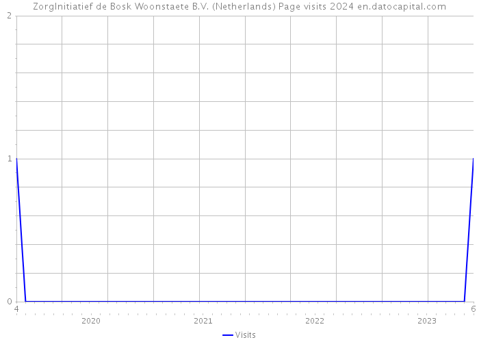 ZorgInitiatief de Bosk Woonstaete B.V. (Netherlands) Page visits 2024 