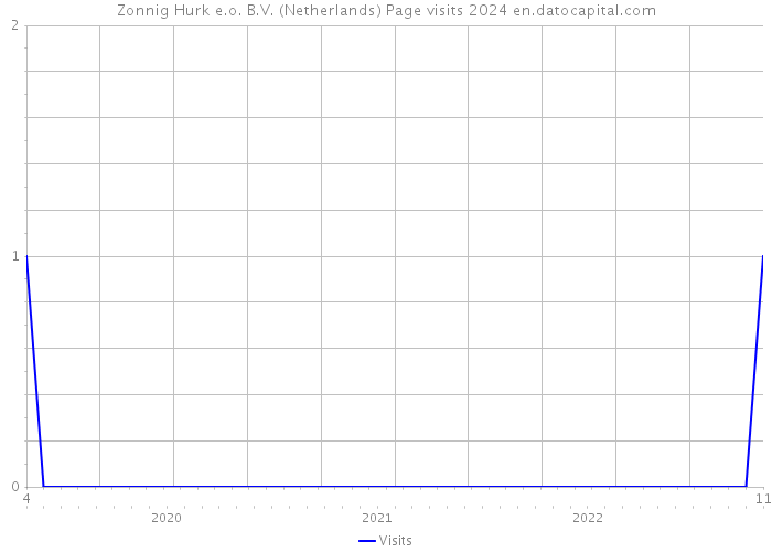 Zonnig Hurk e.o. B.V. (Netherlands) Page visits 2024 