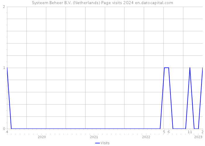 Systeem Beheer B.V. (Netherlands) Page visits 2024 