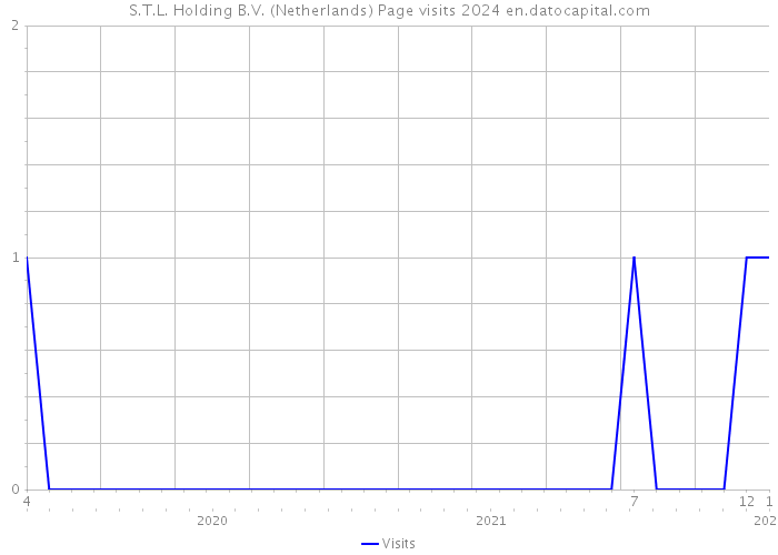S.T.L. Holding B.V. (Netherlands) Page visits 2024 