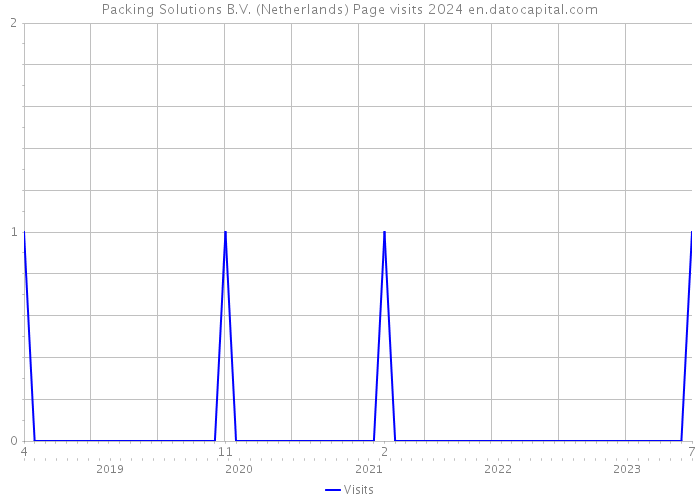 Packing Solutions B.V. (Netherlands) Page visits 2024 