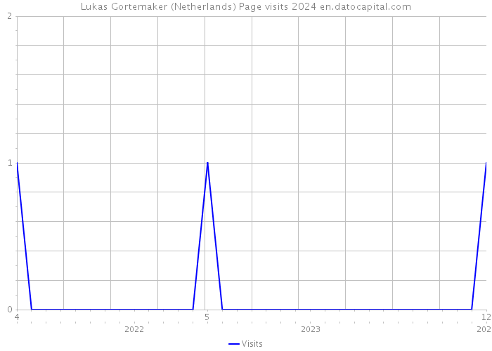 Lukas Gortemaker (Netherlands) Page visits 2024 