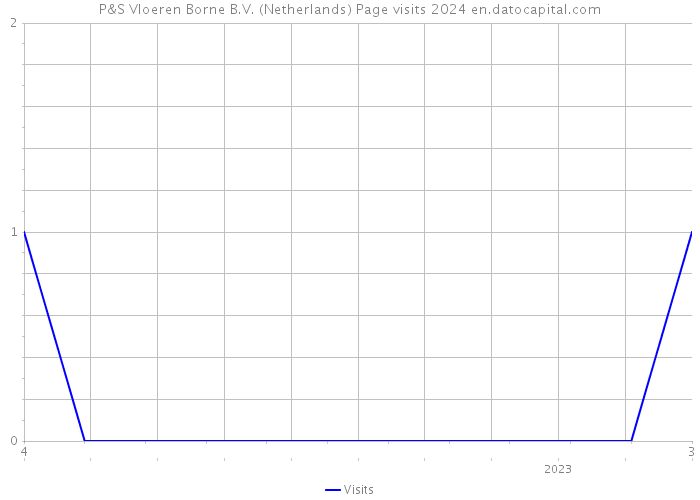 P&S Vloeren Borne B.V. (Netherlands) Page visits 2024 