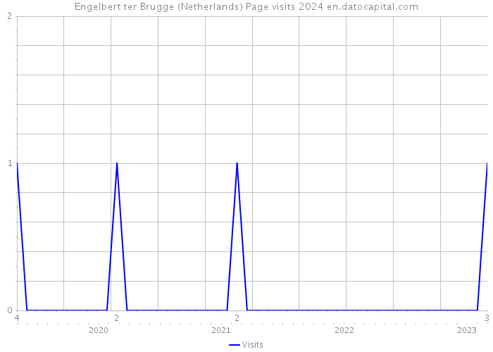 Engelbert ter Brugge (Netherlands) Page visits 2024 