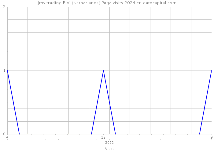 Jmv trading B.V. (Netherlands) Page visits 2024 