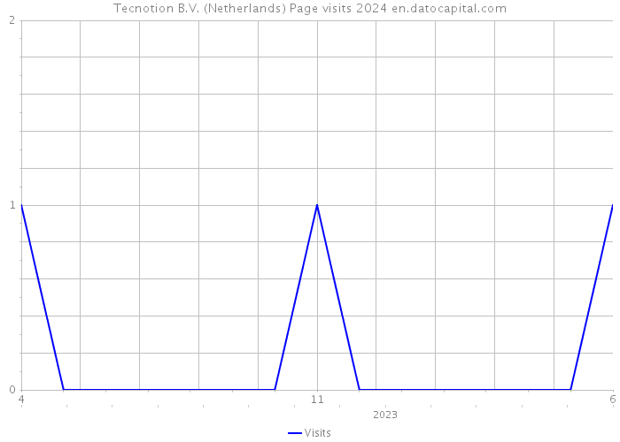 Tecnotion B.V. (Netherlands) Page visits 2024 