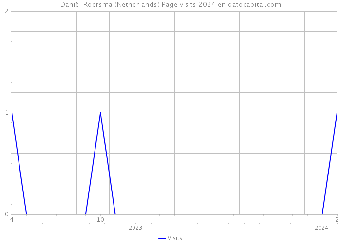 Daniël Roersma (Netherlands) Page visits 2024 