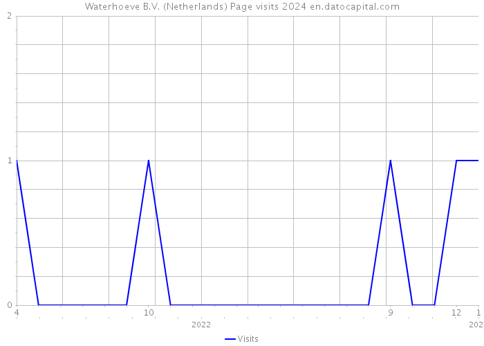 Waterhoeve B.V. (Netherlands) Page visits 2024 