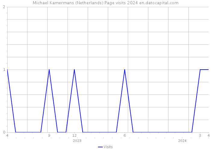 Michael Kamermans (Netherlands) Page visits 2024 