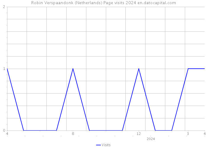 Robin Verspaandonk (Netherlands) Page visits 2024 