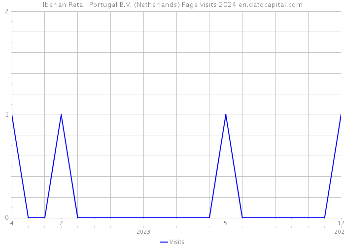 Iberian Retail Portugal B.V. (Netherlands) Page visits 2024 
