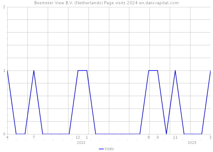 Beemster View B.V. (Netherlands) Page visits 2024 