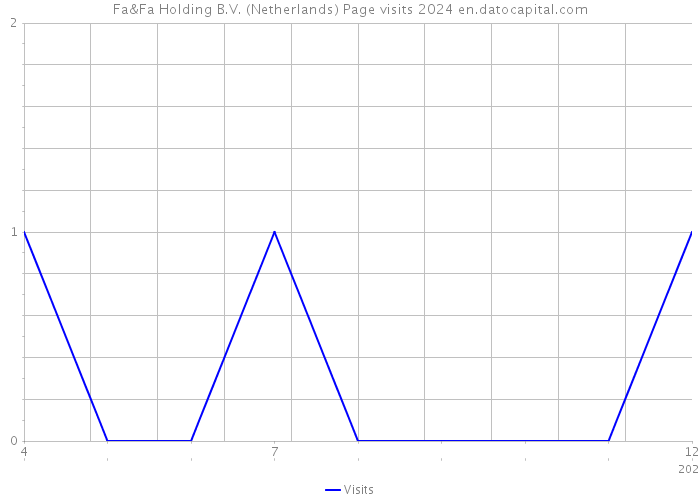 Fa&Fa Holding B.V. (Netherlands) Page visits 2024 