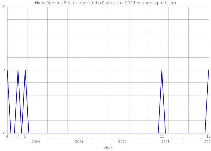 Hans Ritzema B.V. (Netherlands) Page visits 2024 