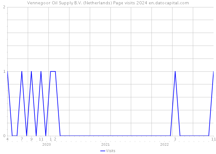Vennegoor Oil Supply B.V. (Netherlands) Page visits 2024 