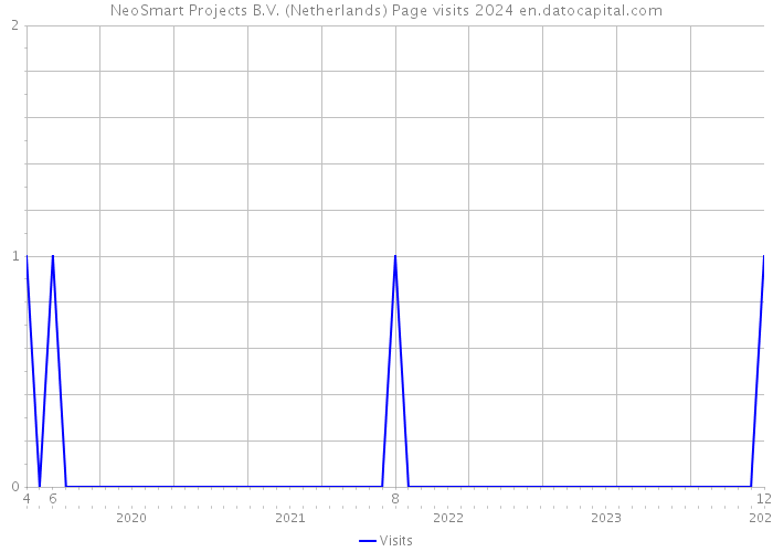 NeoSmart Projects B.V. (Netherlands) Page visits 2024 
