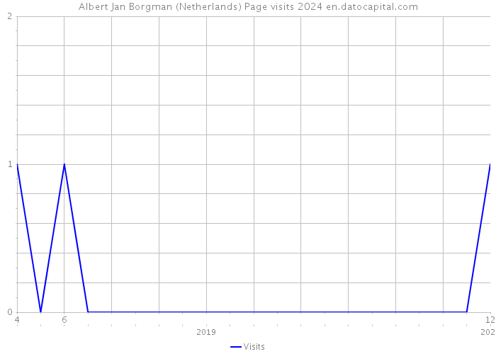 Albert Jan Borgman (Netherlands) Page visits 2024 