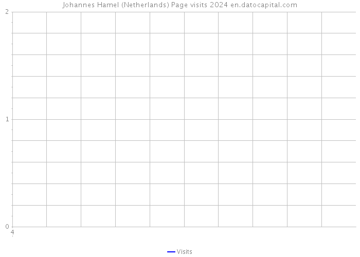Johannes Hamel (Netherlands) Page visits 2024 
