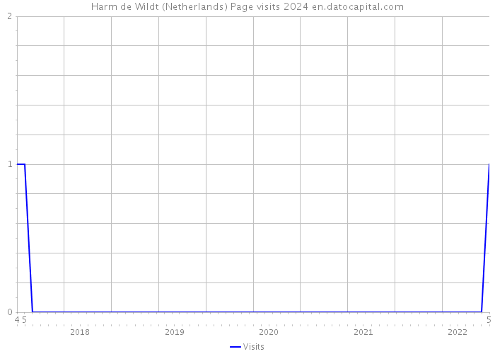 Harm de Wildt (Netherlands) Page visits 2024 