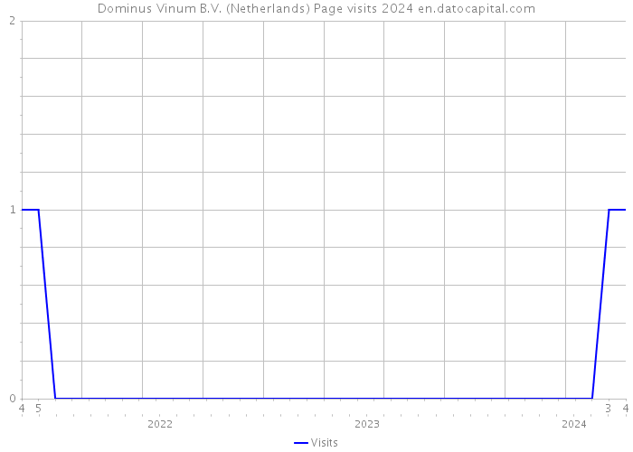 Dominus Vinum B.V. (Netherlands) Page visits 2024 