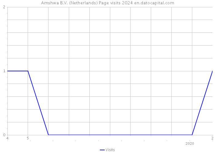 Amshwa B.V. (Netherlands) Page visits 2024 