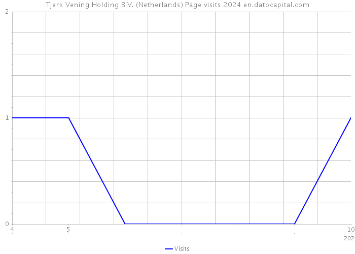 Tjerk Vening Holding B.V. (Netherlands) Page visits 2024 