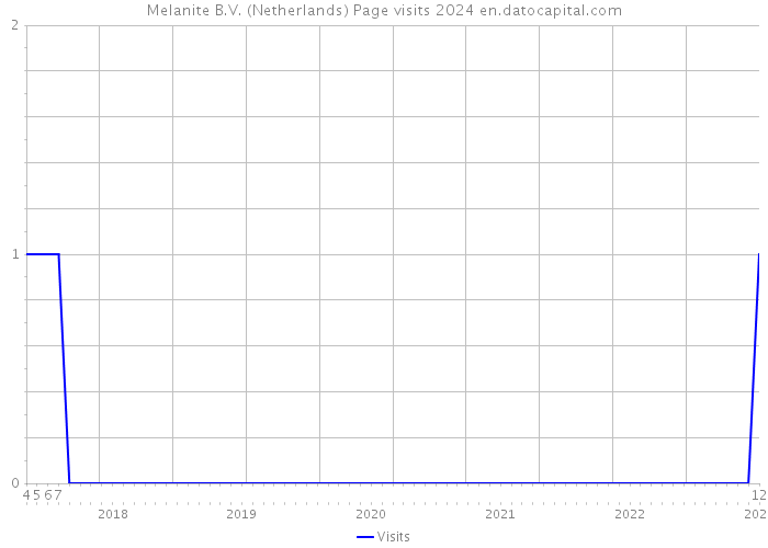 Melanite B.V. (Netherlands) Page visits 2024 