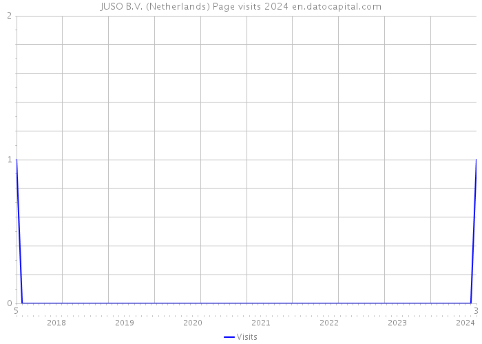 JUSO B.V. (Netherlands) Page visits 2024 