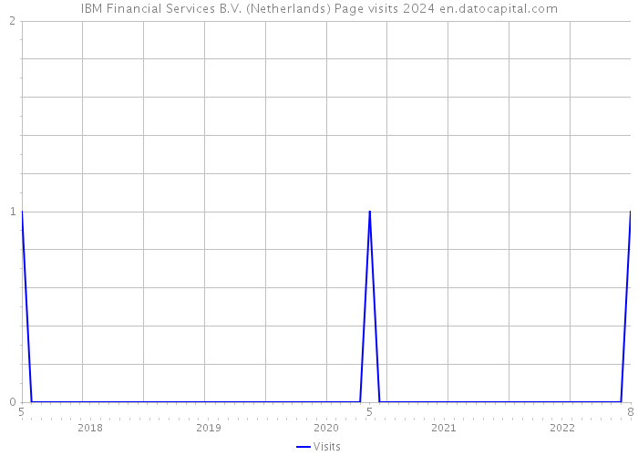 IBM Financial Services B.V. (Netherlands) Page visits 2024 