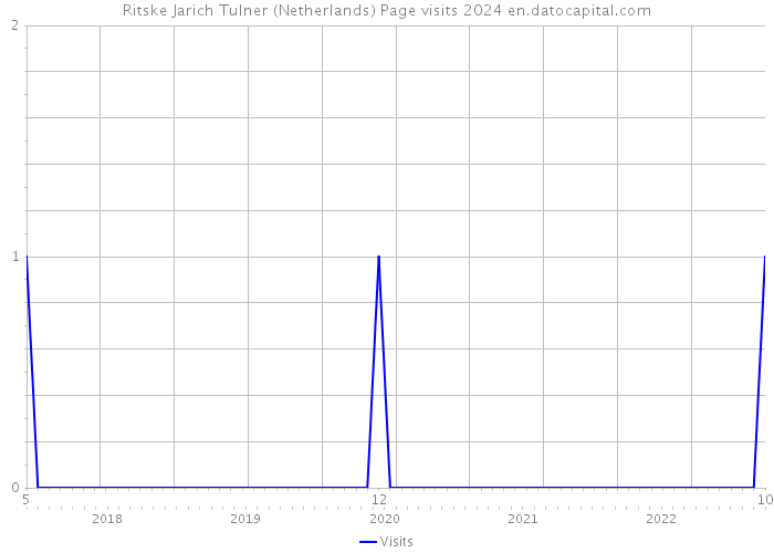 Ritske Jarich Tulner (Netherlands) Page visits 2024 
