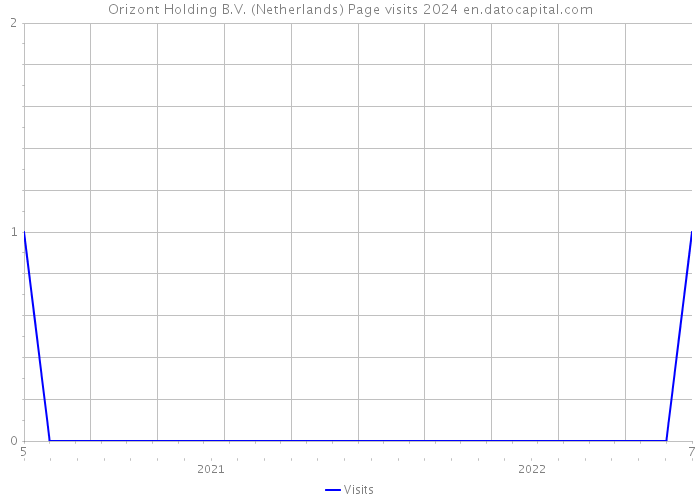 Orizont Holding B.V. (Netherlands) Page visits 2024 