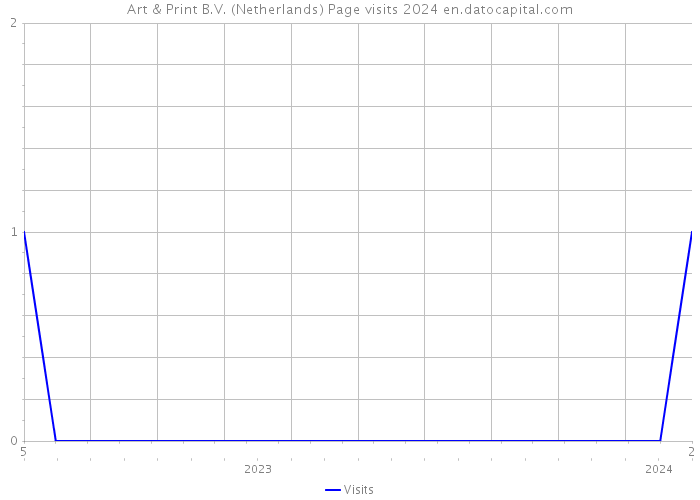 Art & Print B.V. (Netherlands) Page visits 2024 