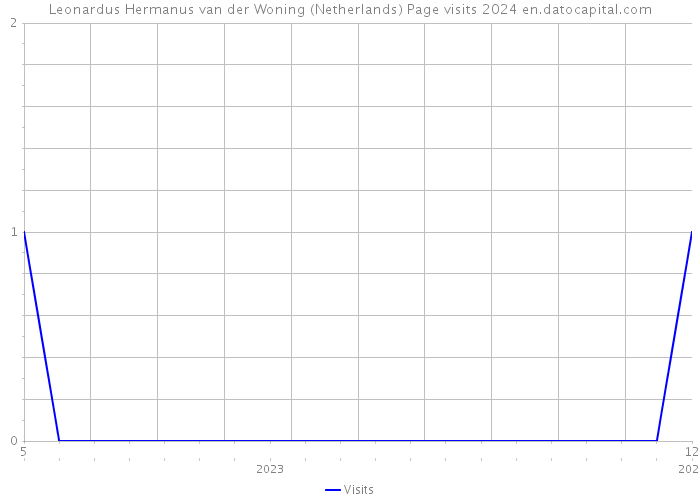 Leonardus Hermanus van der Woning (Netherlands) Page visits 2024 