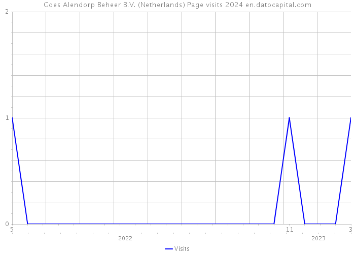 Goes Alendorp Beheer B.V. (Netherlands) Page visits 2024 