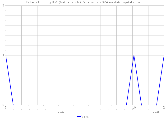 Polaris Holding B.V. (Netherlands) Page visits 2024 