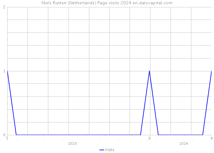 Niels Rutten (Netherlands) Page visits 2024 