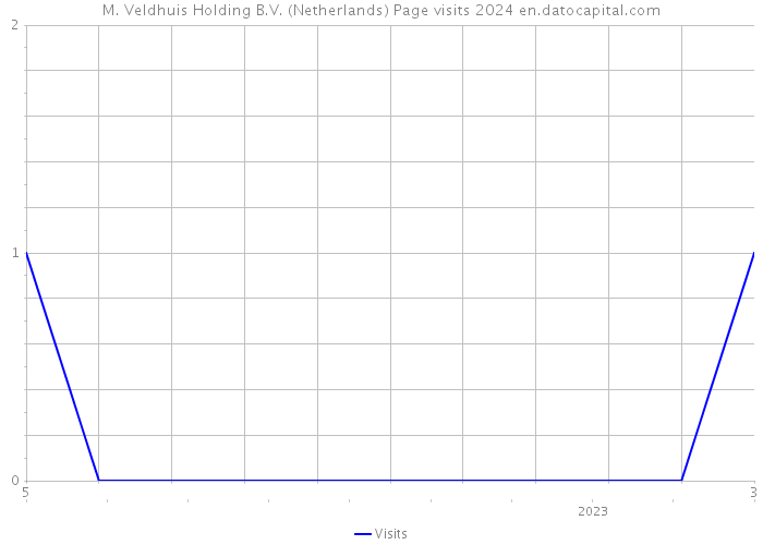 M. Veldhuis Holding B.V. (Netherlands) Page visits 2024 