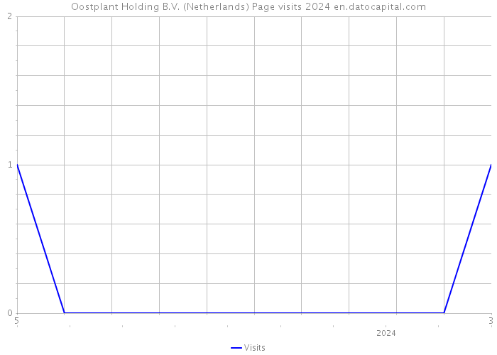Oostplant Holding B.V. (Netherlands) Page visits 2024 