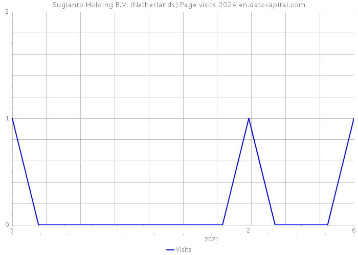 Sugianto Holding B.V. (Netherlands) Page visits 2024 