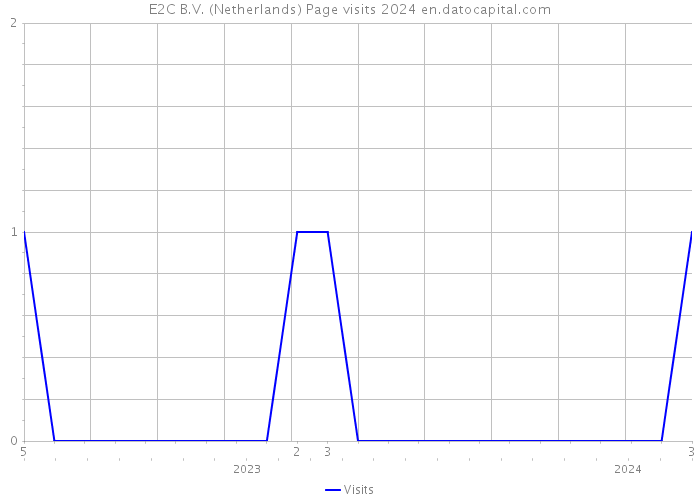 E2C B.V. (Netherlands) Page visits 2024 