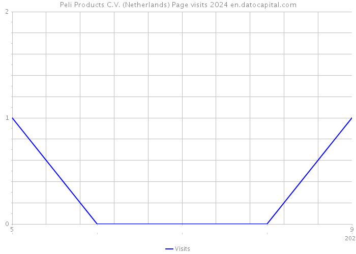 Peli Products C.V. (Netherlands) Page visits 2024 