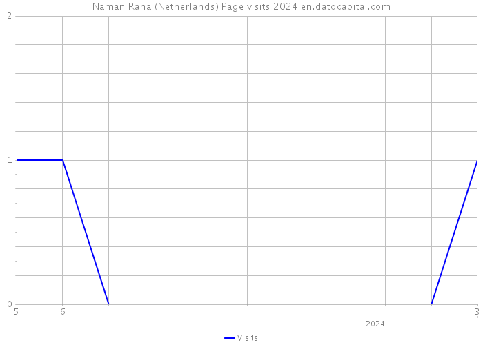 Naman Rana (Netherlands) Page visits 2024 