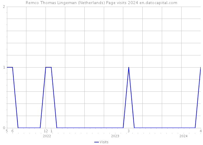 Remco Thomas Lingeman (Netherlands) Page visits 2024 