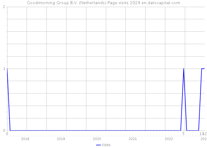 Goodmorning Group B.V. (Netherlands) Page visits 2024 