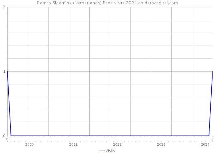 Remco Bloemink (Netherlands) Page visits 2024 