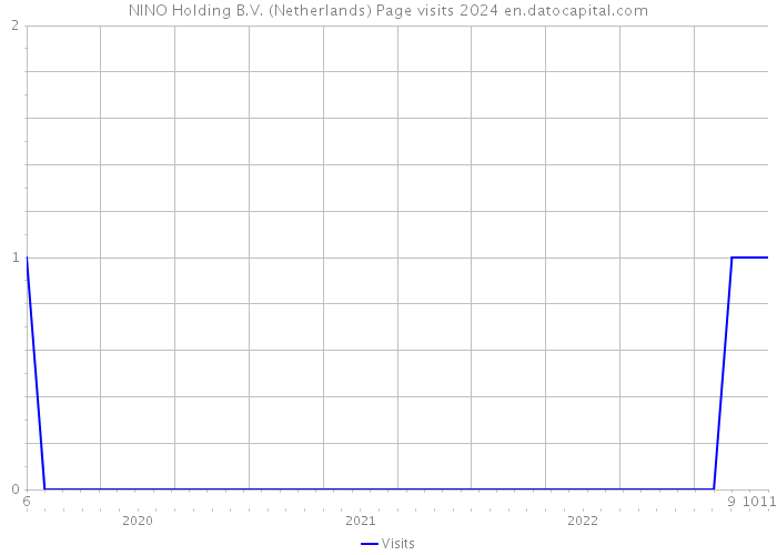 NINO Holding B.V. (Netherlands) Page visits 2024 