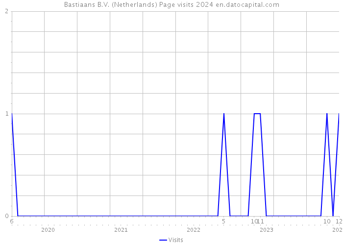 Bastiaans B.V. (Netherlands) Page visits 2024 