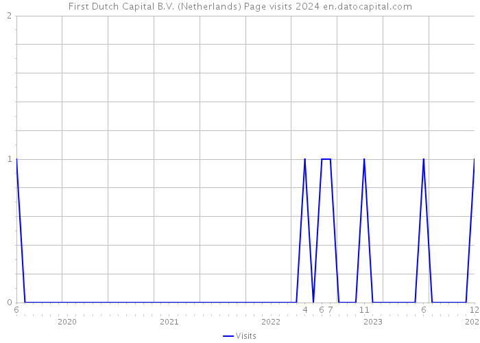 First Dutch Capital B.V. (Netherlands) Page visits 2024 