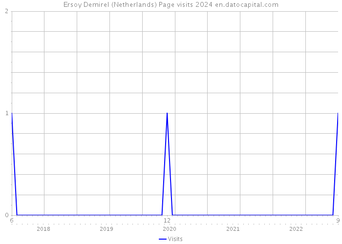 Ersoy Demirel (Netherlands) Page visits 2024 