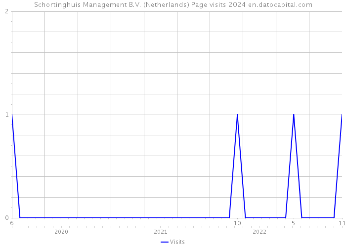Schortinghuis Management B.V. (Netherlands) Page visits 2024 